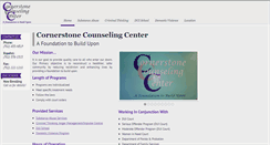 Desktop Screenshot of cornerstonecounsel.com
